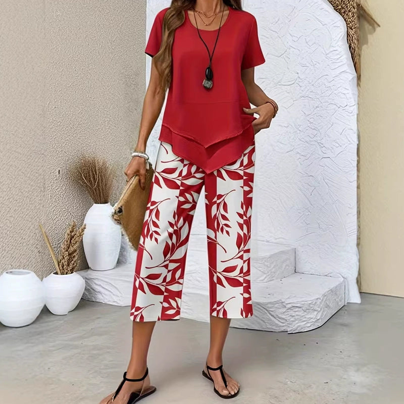 Nicoletta | Completo con Pantalone Fluido