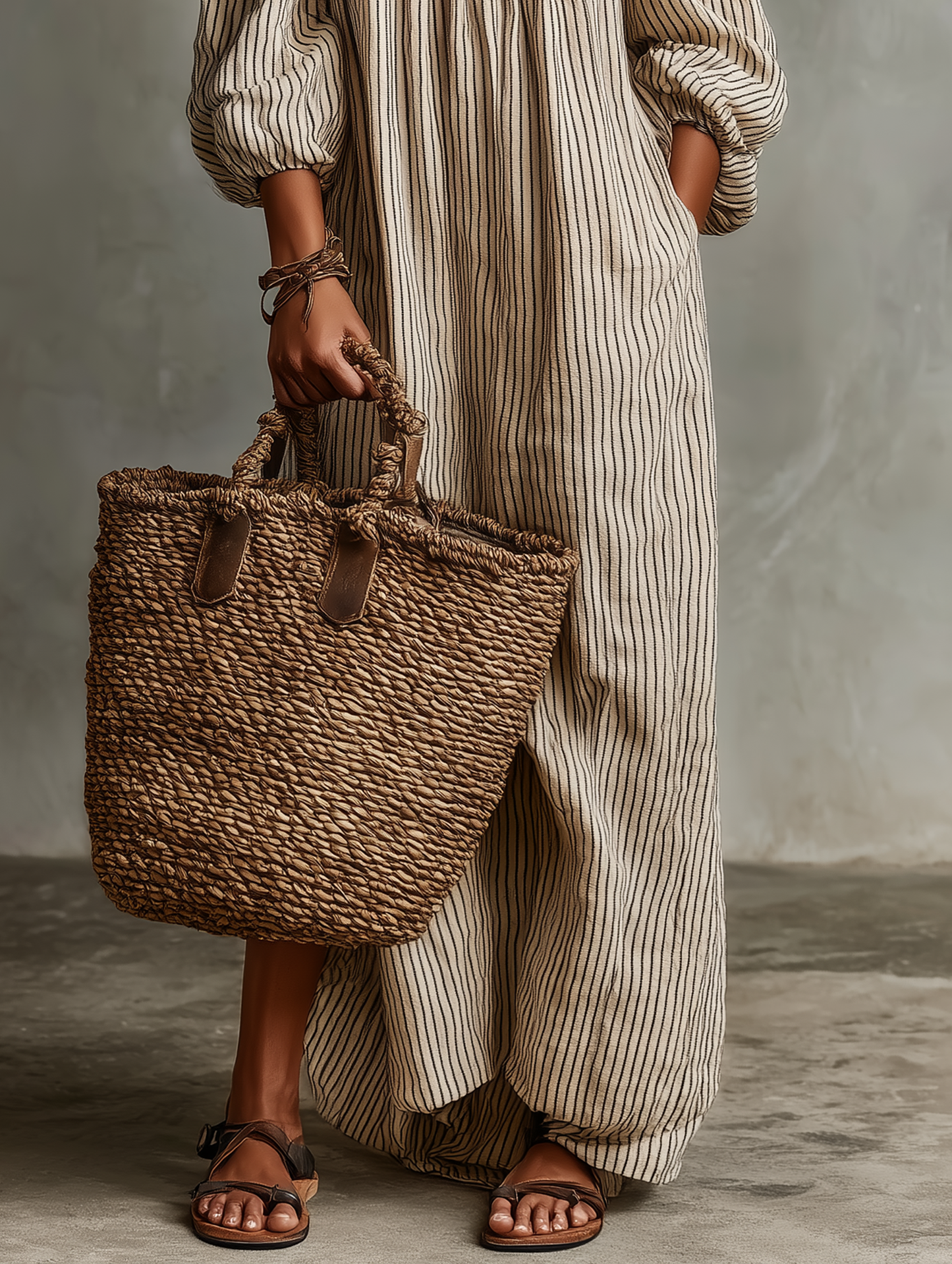 Costanza | Abito Maxi Minimal