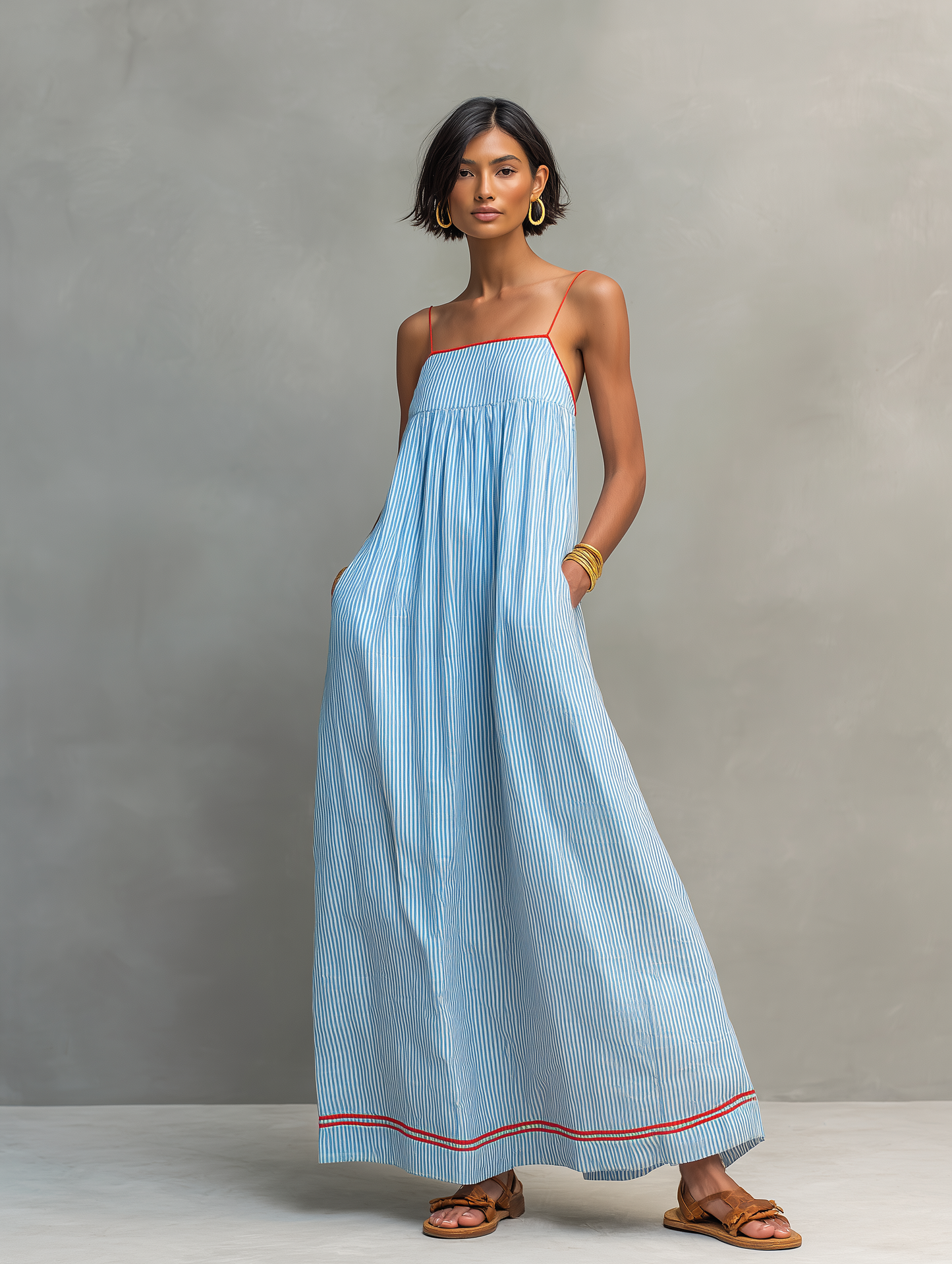 Eleonora | Abito Maxi Minimal.