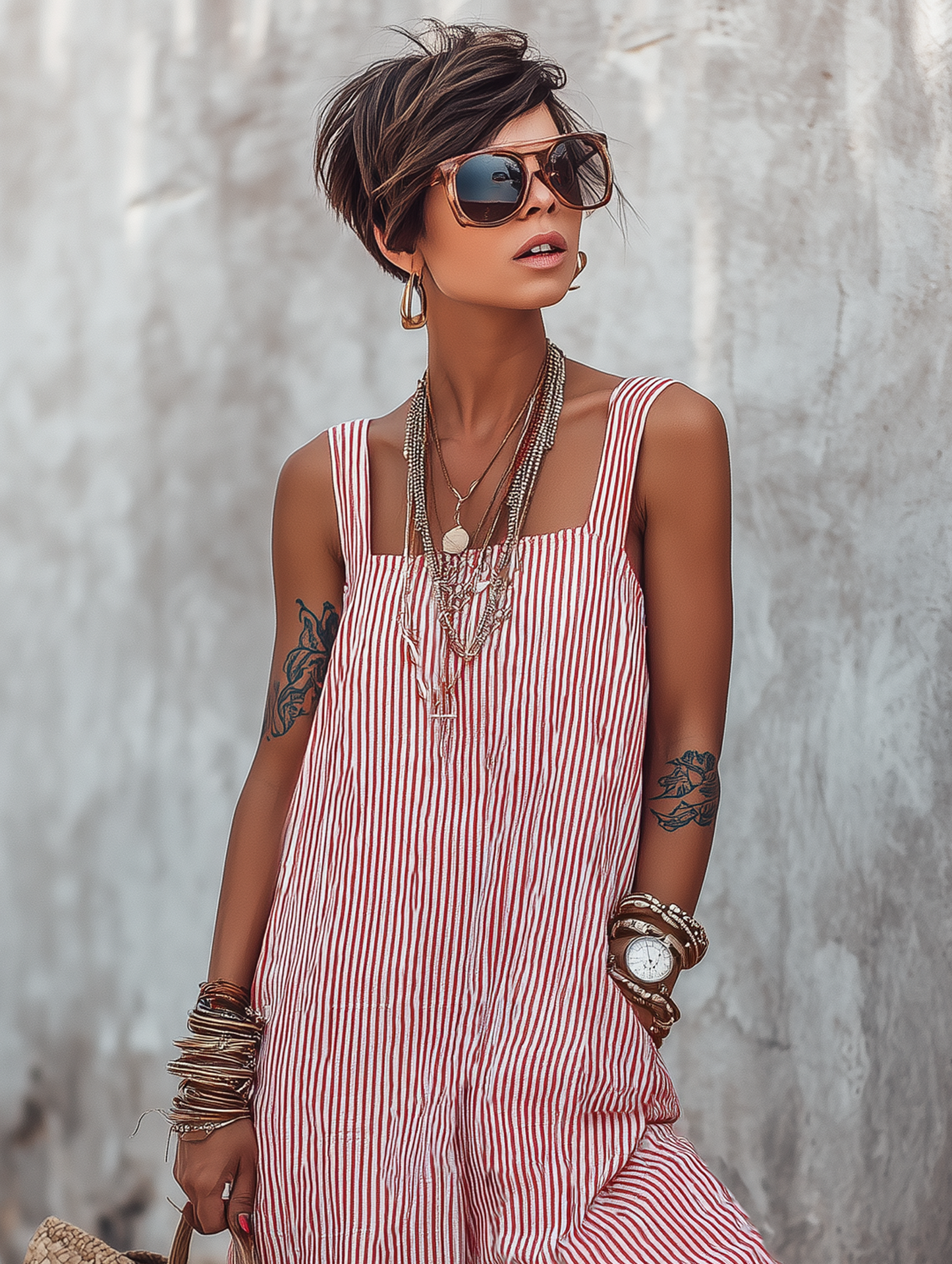 Camilla | Tuta Minimal Senza Maniche