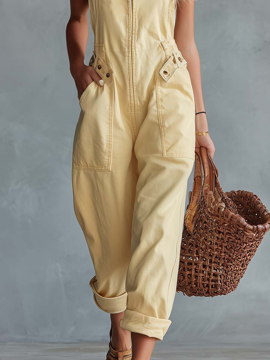 Piera | Tuta in Denim Casual