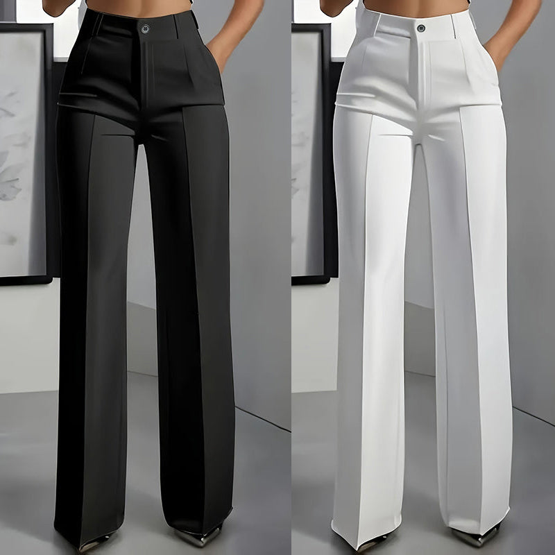 Concetta | Pantalone a Gamba Larga che Slancia ed Eleva il Look