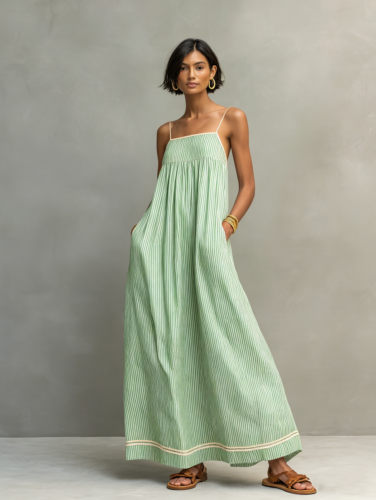 Eleonora | Abito Maxi Minimal