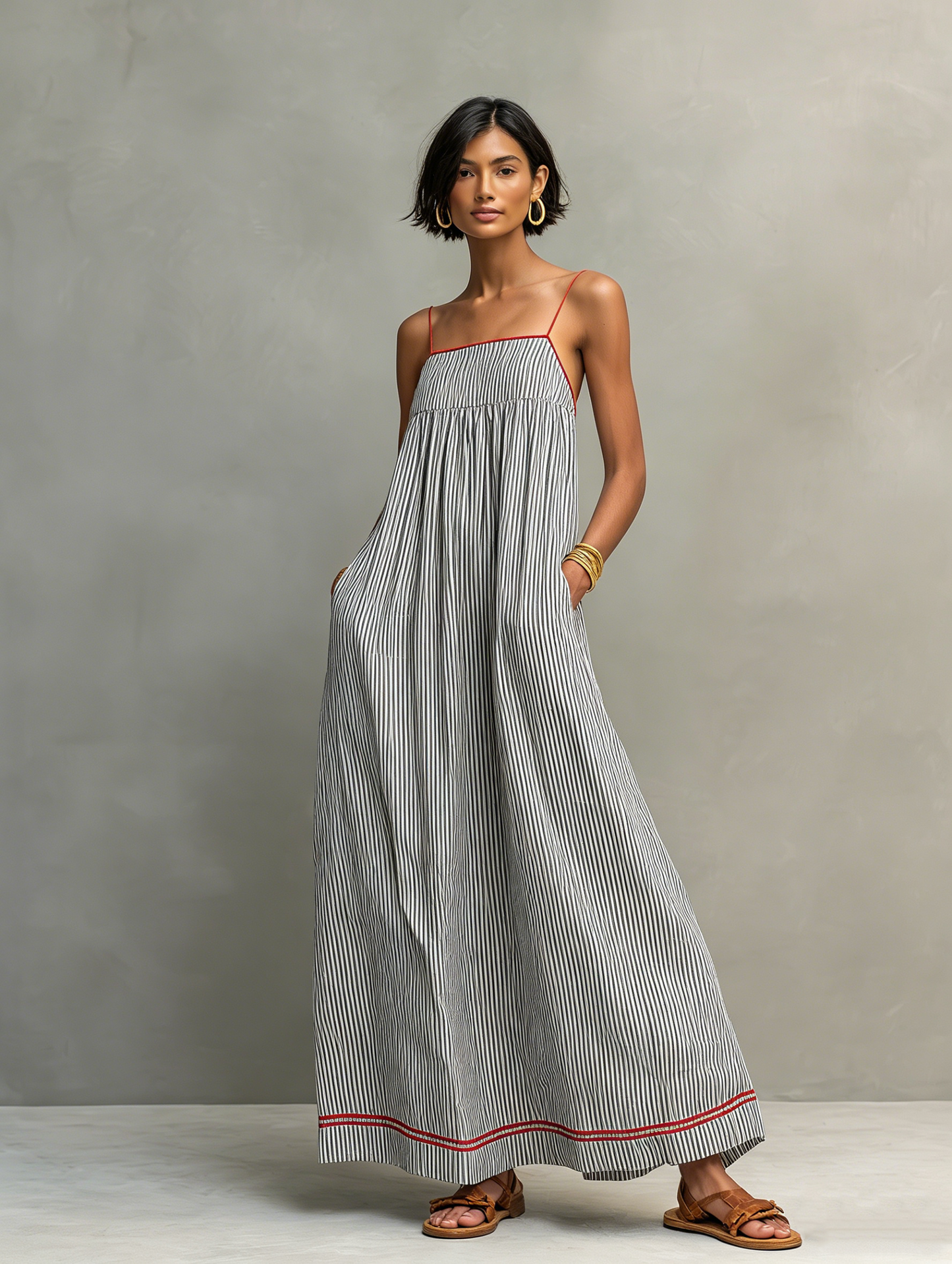 Eleonora | Abito Maxi Minimal
