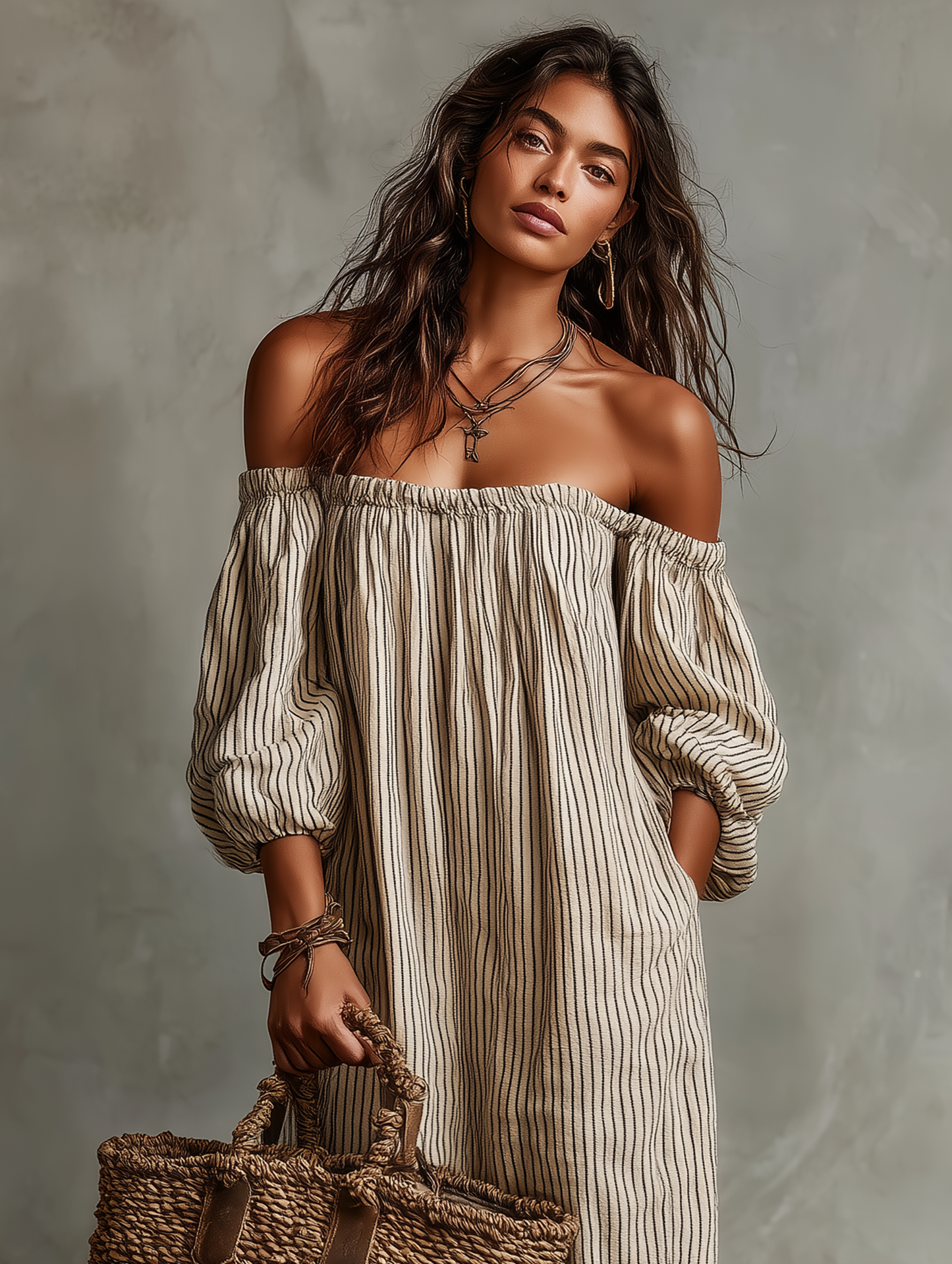 Costanza | Abito Maxi Minimal