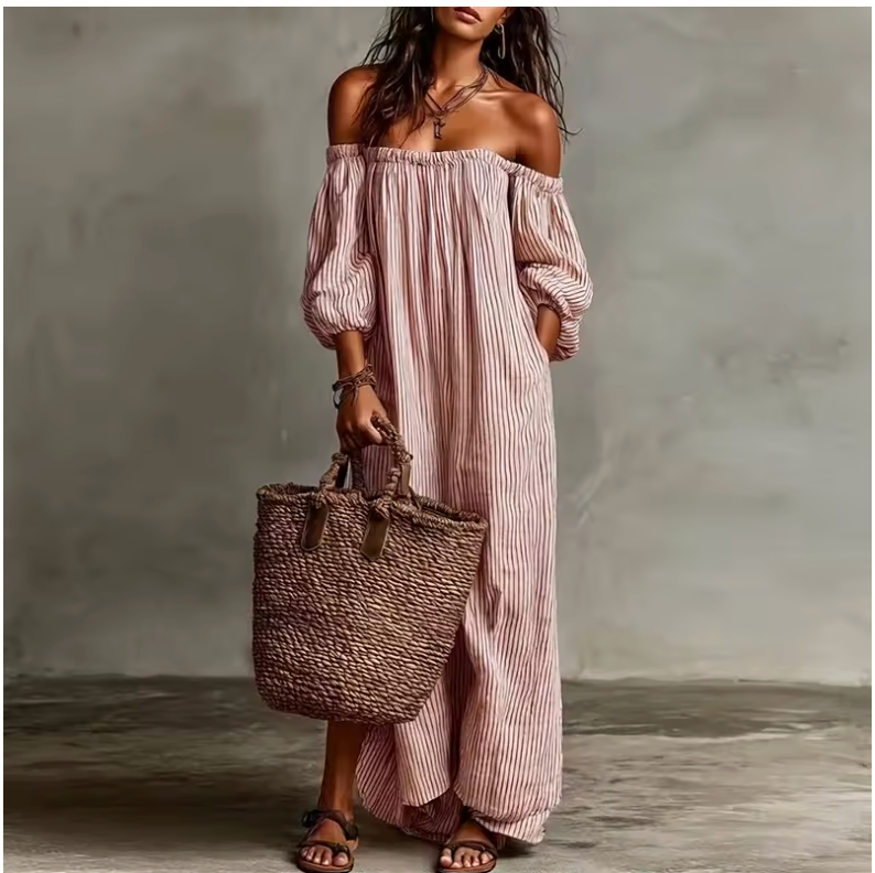 Costanza | Abito Maxi Minimal