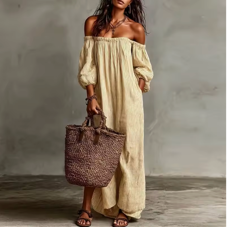 Costanza | Abito Maxi Minimal