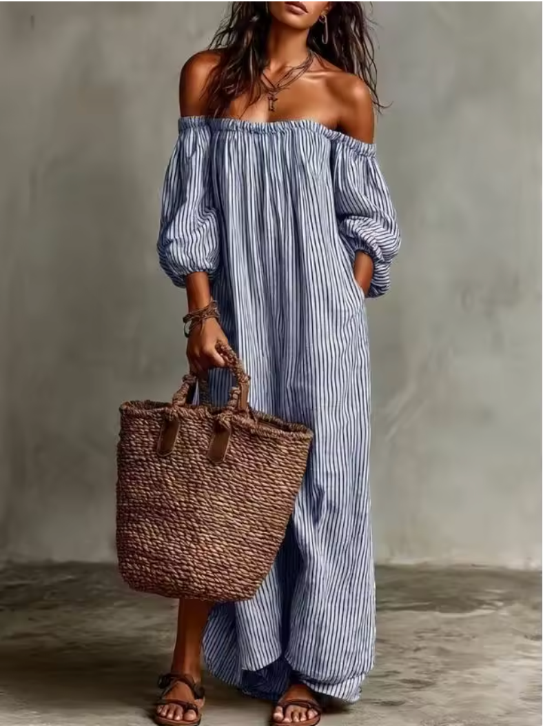 Costanza | Abito Maxi Minimal