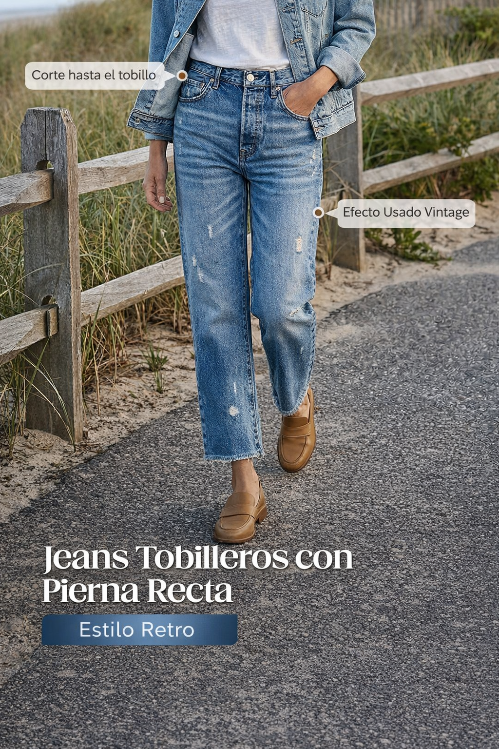 Dafne | Jeans Vintage a Gamba Dritta