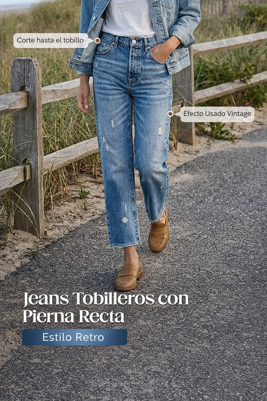 Dafne | Jeans Vintage a Gamba Dritta