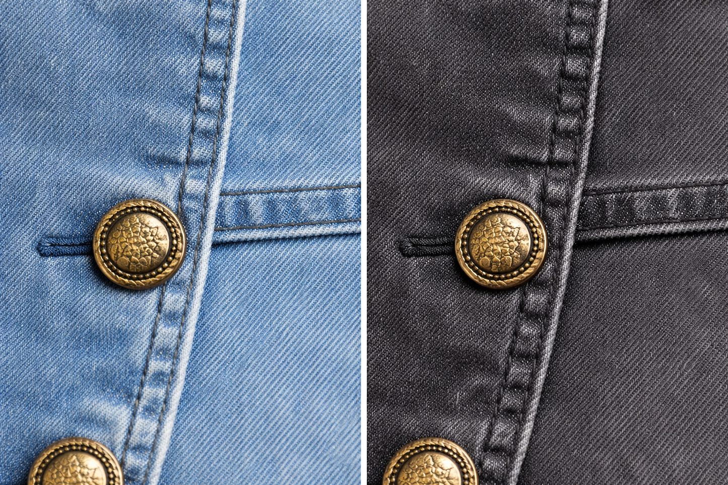 Loretta | Abito in Denim con Scollo a V