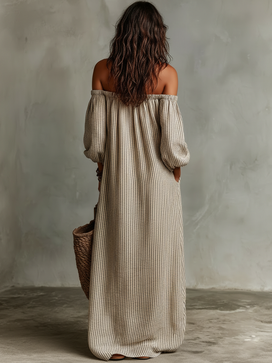 Costanza | Abito Maxi Minimal