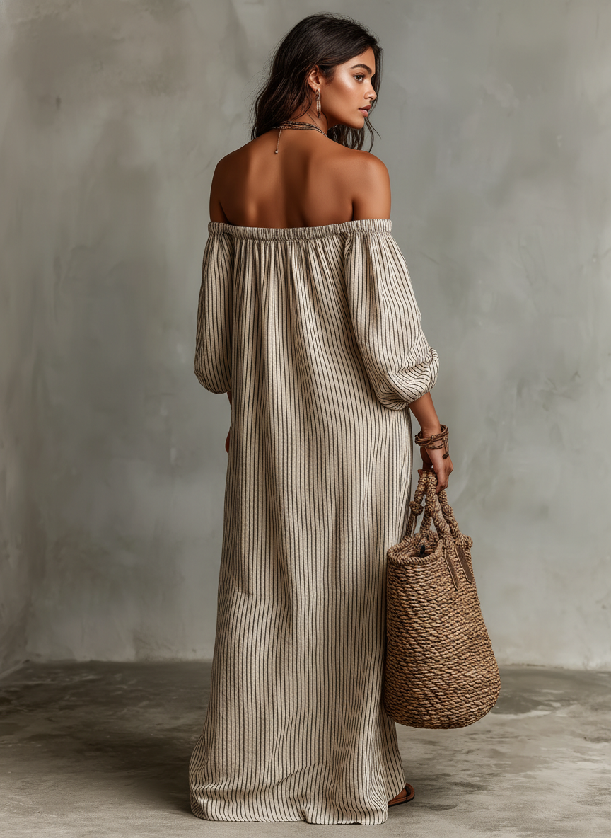 Costanza | Abito Maxi Minimal
