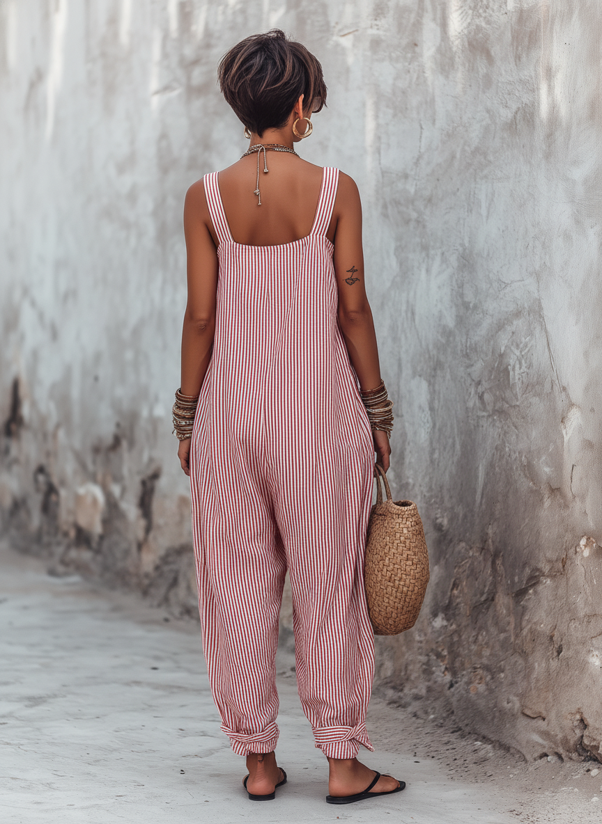 Camilla | Tuta Minimal Senza Maniche
