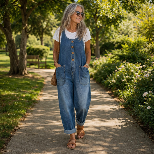 Viola | Tuta Denim Casual