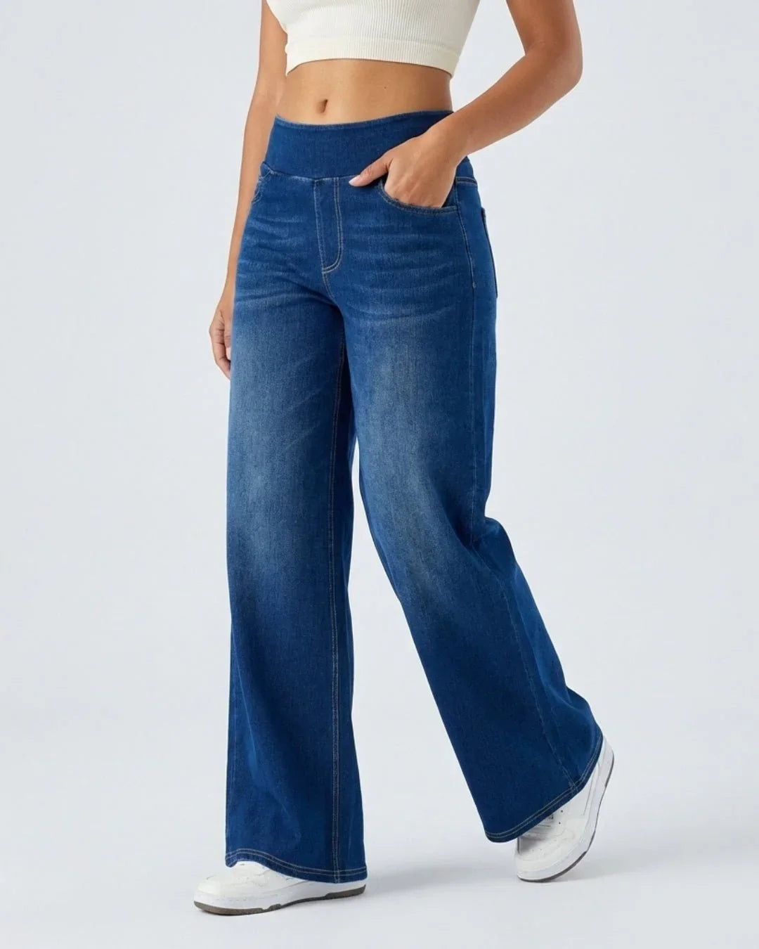 Rosalia | Jeans a Gamba Larga