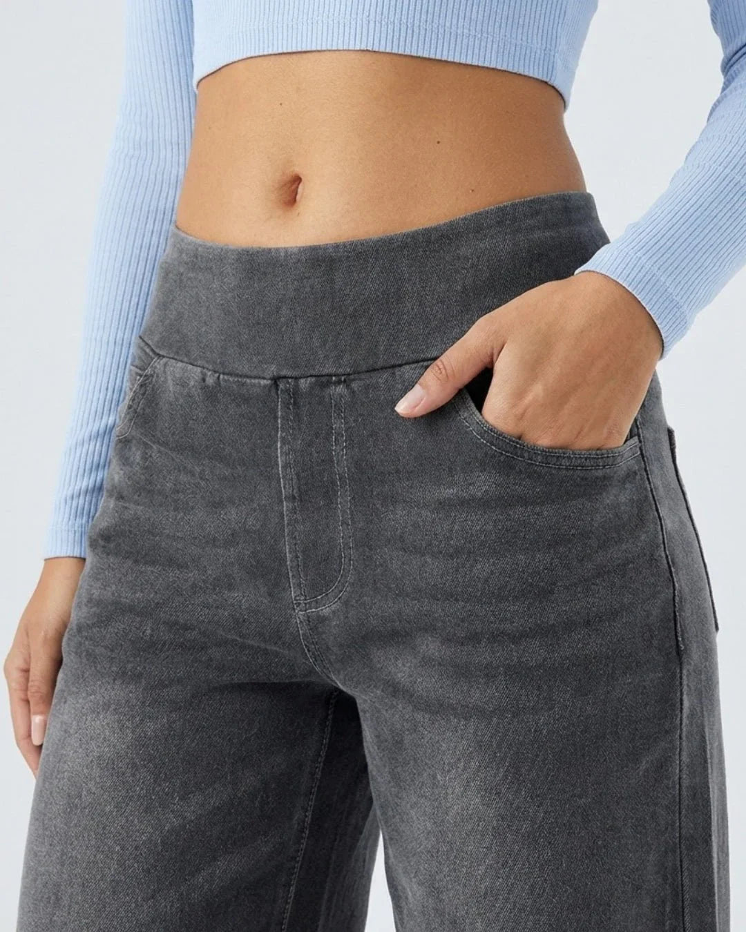 Rosalia | Jeans a Gamba Larga