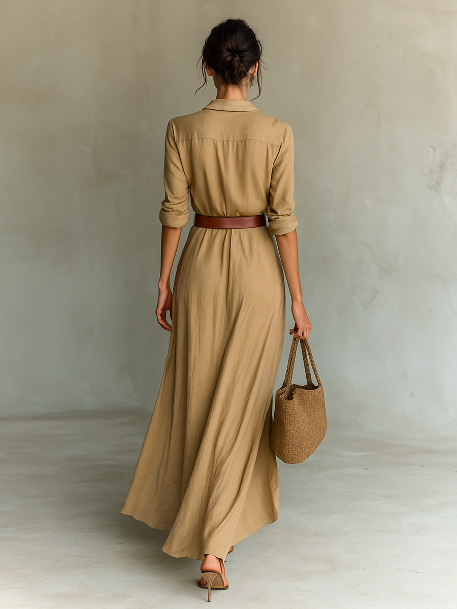 Sofia | Abito Maxi Elegante con Cintura