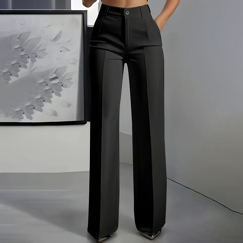 Concetta | Pantalone a Gamba Larga che Slancia ed Eleva il Look