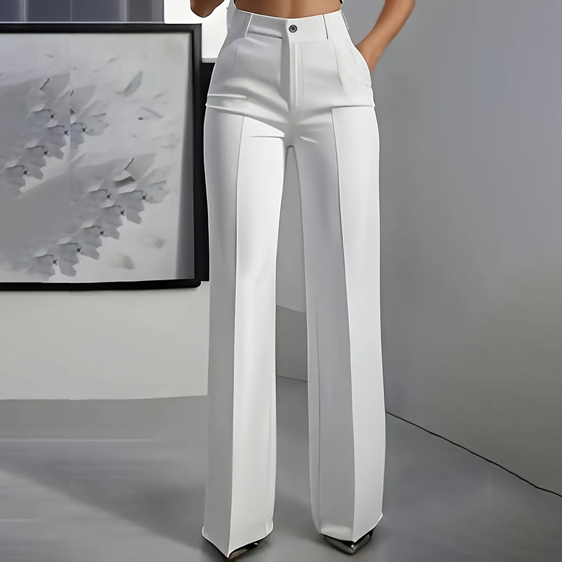 Concetta | Pantalone a Gamba Larga che Slancia ed Eleva il Look