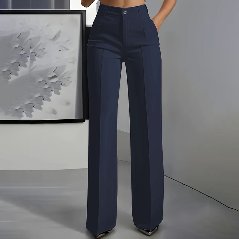 Concetta | Pantalone a Gamba Larga che Slancia ed Eleva il Look