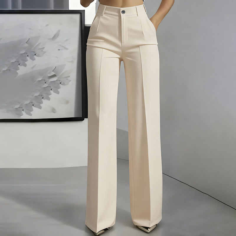 Concetta | Pantalone a Gamba Larga che Slancia ed Eleva il Look