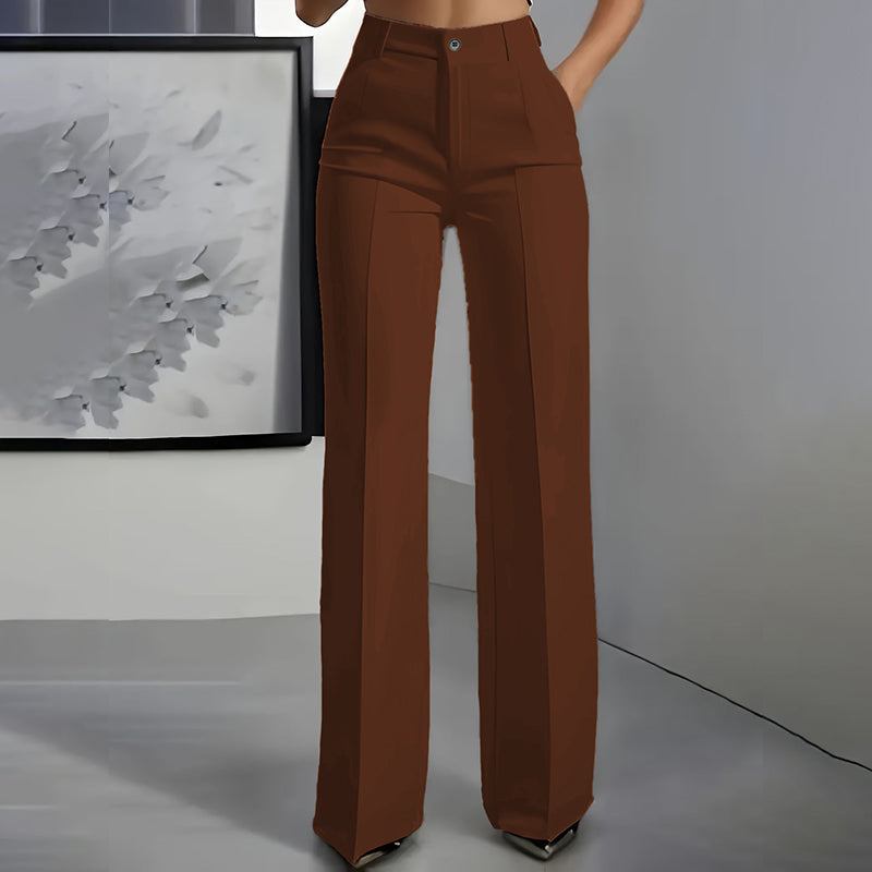 Concetta | Pantalone a Gamba Larga che Slancia ed Eleva il Look