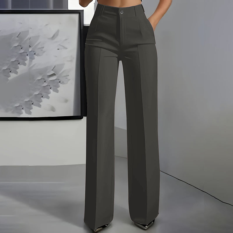 Concetta | Pantalone a Gamba Larga che Slancia ed Eleva il Look