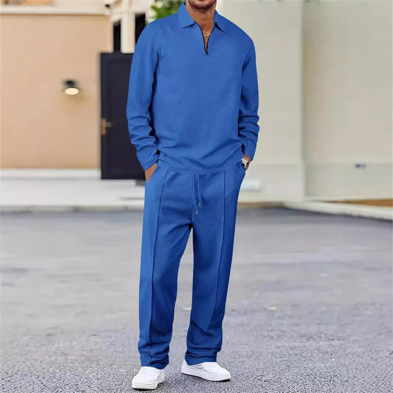 Tommaso | Completo Felpa e Pantalone Dritto Elegante da Uomo