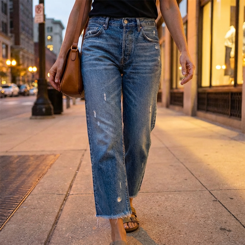 Dafne | Jeans Vintage a Gamba Dritta