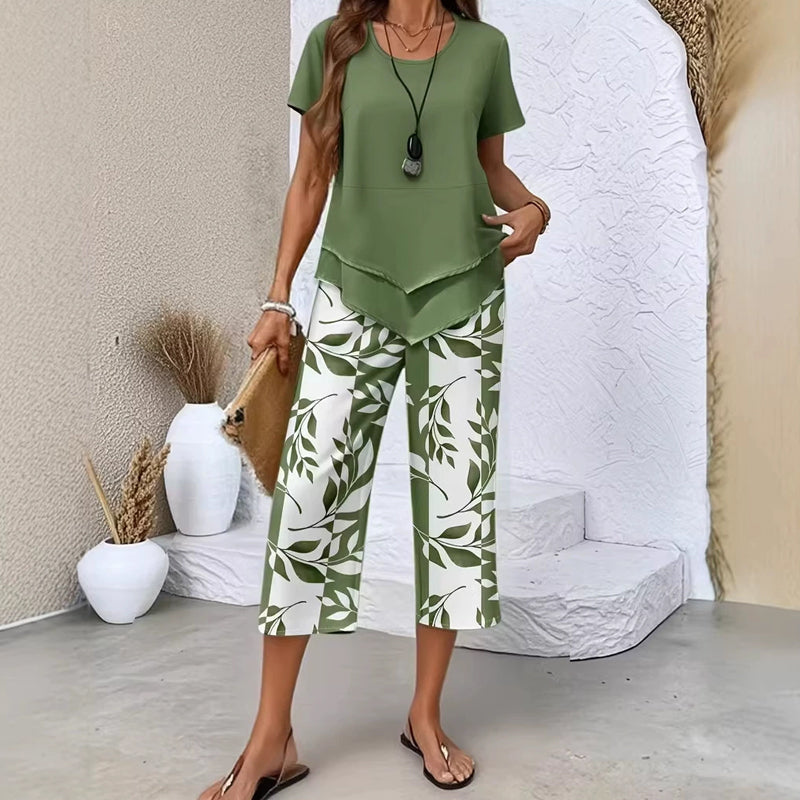 Nicoletta | Completo con Pantalone Fluido