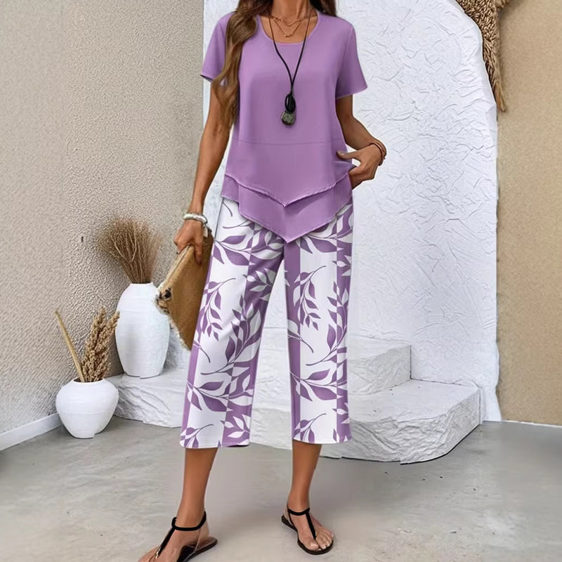 Nicoletta | Completo con Pantalone Fluido