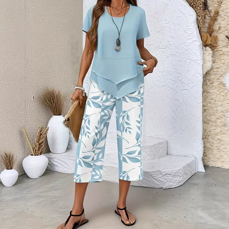Nicoletta | Completo con Pantalone Fluido